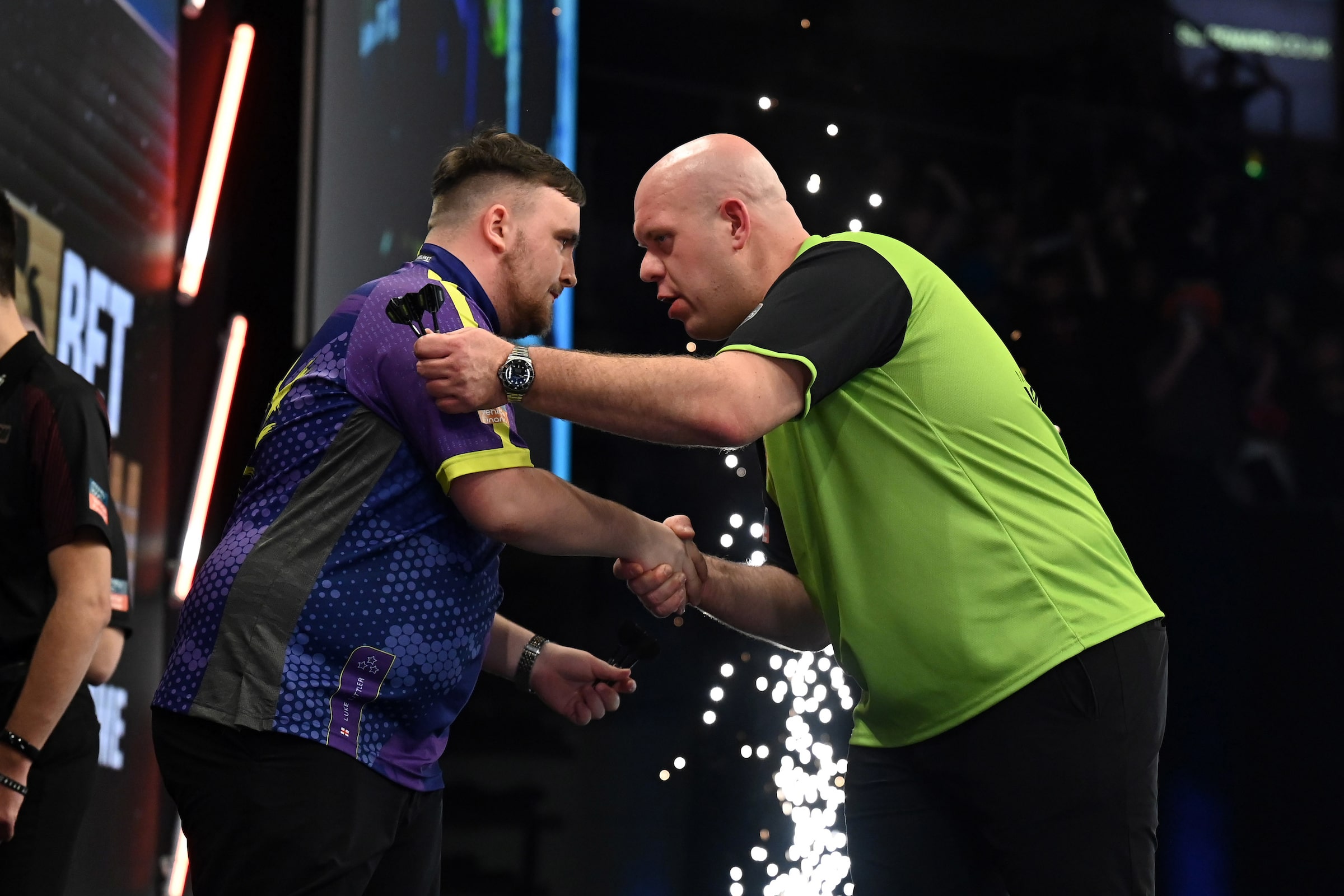 Michael van Gerwen vs Luke Littler - Premier League 2024